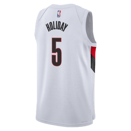 Jrue Holiday #5 Weißes Association-Trikot der Portland Trail Blazers