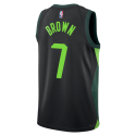 Jaylen Brown #7 Boston Celtics Schwarz City Edition-Trikot