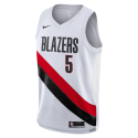 Jrue Holiday #5 Weißes Association-Trikot der Portland Trail Blazers