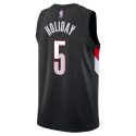 Jrue Holiday #5 Portland Trail Blazers Schwarzes Icon-Trikot