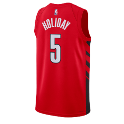Jrue Holiday #5 Portland Trail Blazers Rotes Statement-Trikot