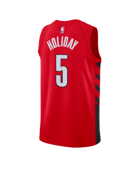 Jrue Holiday #5 Portland Trail Blazers Rotes Statement-Trikot