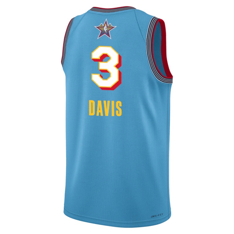 Anthony Davis #3 Dallas Mavericks Blaues 2025 All-Star Edition-Trikot