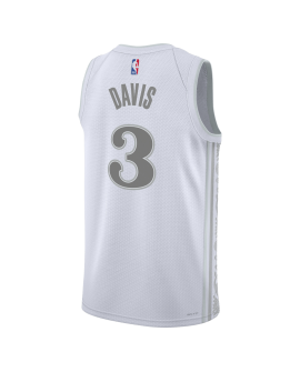 Anthony Davis #3 Dallas Mavericks Weißes City Edition-Trikot