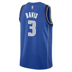 Anthony Davis #3 Dallas Mavericks Blue Icon Trikot