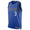 Anthony Davis #3 Dallas Mavericks Blue Icon Trikot