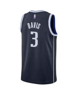 Anthony Davis #3 Dallas Mavericks Navy Statement-Trikot