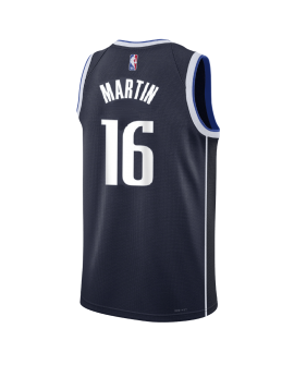 Caleb Martin #16 Dallas Mavericks Navy Statement-Trikot