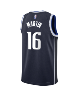 Caleb Martin #16 Dallas Mavericks Navy Statement-Trikot