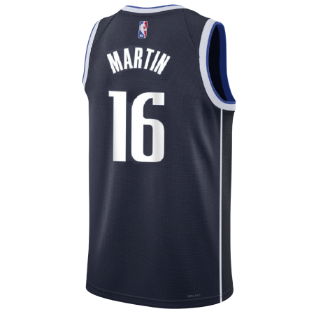 Caleb Martin #16 Dallas Mavericks Navy Statement-Trikot
