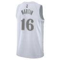 Caleb Martin #16 Dallas Mavericks Weißes City Edition-Trikot