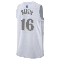 Caleb Martin #16 Dallas Mavericks Weißes City Edition-Trikot
