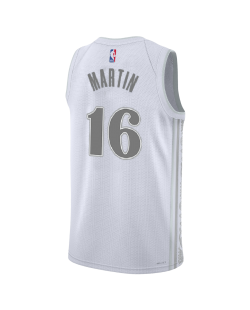 Caleb Martin #16 Dallas Mavericks Weißes City Edition-Trikot