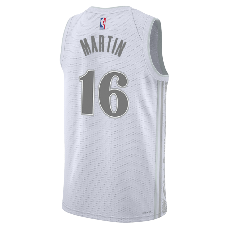 Caleb Martin #16 Dallas Mavericks Weißes City Edition-Trikot