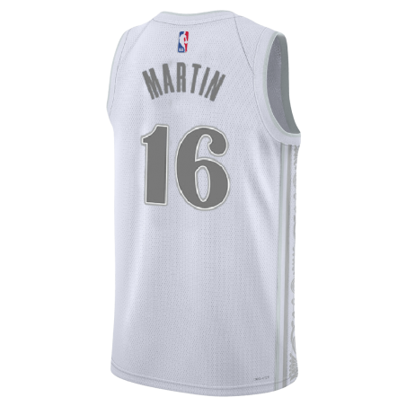 Caleb Martin #16 Dallas Mavericks Weißes City Edition-Trikot