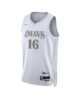 Caleb Martin #16 Dallas Mavericks Weißes City Edition-Trikot