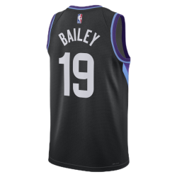Ace Bailey #19 Utah Jazz Schwarzes Statement-Trikot
