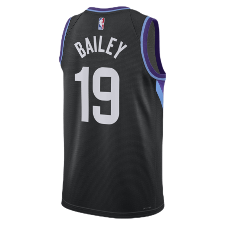 Ace Bailey #19 Utah Jazz Schwarzes Statement-Trikot