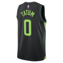 Jayson Tatum #0 Boston Celtics Schwarz City Edition-Trikot