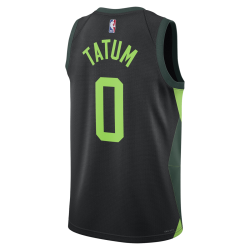 Jayson Tatum #0 Boston Celtics Schwarz City Edition-Trikot