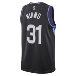Georges Niang #31 Utah Jazz Schwarz Statement-Trikot