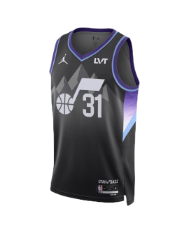 Georges Niang #31 Utah Jazz Schwarz Statement-Trikot