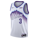 Keyonte George #3 Utah Jazz Weiß Association-Trikot