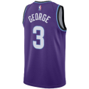 Keyonte George #3 Utah Jazz Purple Icon Trikot