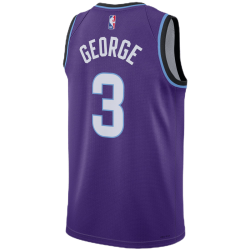 Keyonte George #3 Utah Jazz Purple Icon Trikot