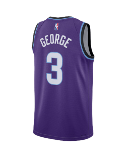 Keyonte George #3 Utah Jazz Purple Icon Trikot