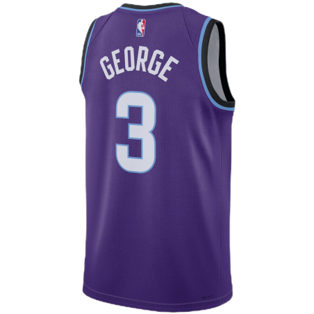 Keyonte George #3 Utah Jazz Purple Icon Trikot