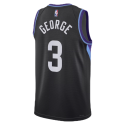 Keyonte George #3 Utah Jazz Schwarzes Statement-Trikot