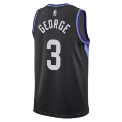 Keyonte George #3 Utah Jazz Schwarzes Statement-Trikot