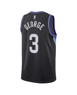 Keyonte George #3 Utah Jazz Schwarzes Statement-Trikot