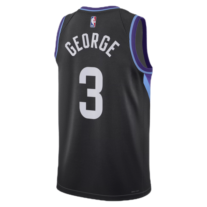 Keyonte George #3 Utah Jazz Schwarzes Statement-Trikot
