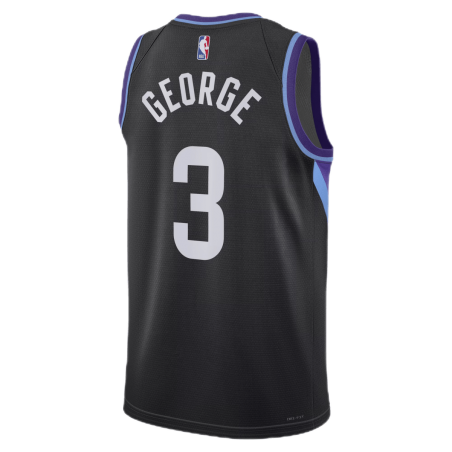 Keyonte George #3 Utah Jazz Schwarzes Statement-Trikot