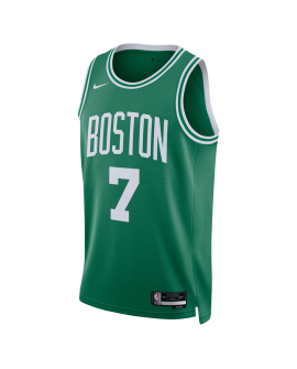 Jaylen Brown #7 Boston Celtics Grün Icon Trikot