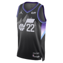 Kyle Filipowski #22 Utah Jazz Schwarzes Statement-Trikot