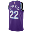 Kyle Filipowski #22 Utah Jazz Purple Icon Trikot