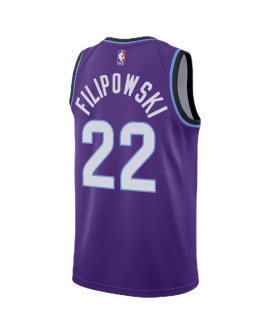 Kyle Filipowski #22 Utah Jazz Purple Icon Trikot