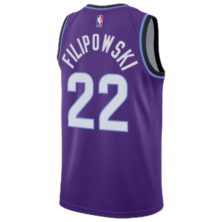 Kyle Filipowski #22 Utah Jazz Purple Icon Trikot