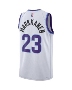 Lauri Markkanen #23 Utah Jazz Weiß Association-Trikot