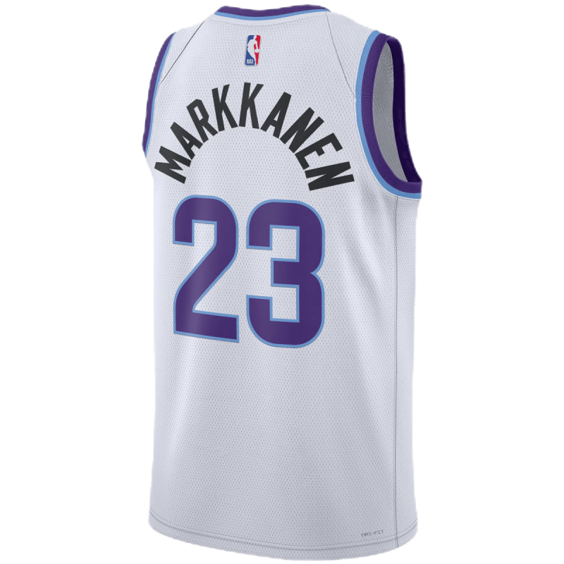 Lauri Markkanen #23 Utah Jazz Weiß Association-Trikot