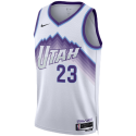Lauri Markkanen #23 Utah Jazz Weiß Association-Trikot