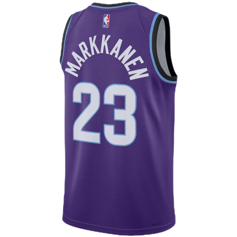 Lauri Markkanen #23 Utah Jazz Purple Icon Trikot
