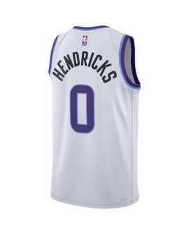Taylor Hendricks #0 Utah Jazz Weiß Association-Trikot