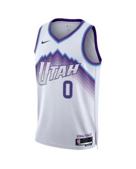Taylor Hendricks #0 Utah Jazz Weiß Association-Trikot