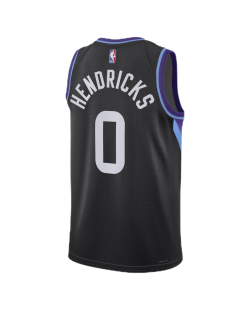 Taylor Hendricks #0 Utah Jazz Schwarz Statement-Trikot