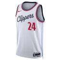Norman Powell #24 LA Clippers Weißes Association-Trikot