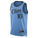 Bogdan Bogdanovic #10 LA Clippers Hellblaues City Edition-Trikot